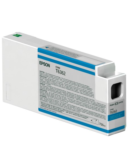 ÷ Tinta original epson t6362 cian c13t636200 700ml