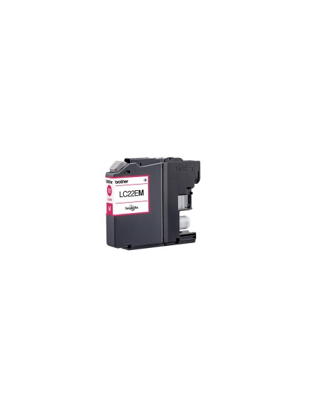÷ Tinta original brother lc22em magenta 11.8ml