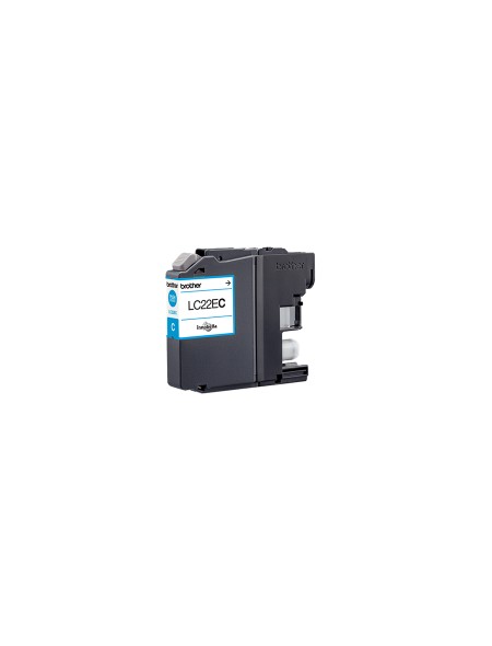 ÷ Tinta original brother lc22ec cian 11.8ml