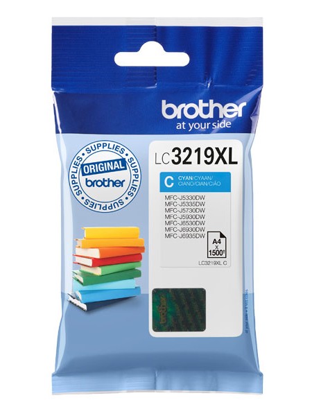 ÷ Lc3219xlc cartucho de tinta 1 pieza(s) original alto rendimiento (xl) cian