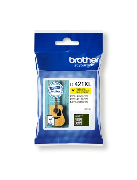÷ Tinta original brother lc421xly amarillo 5.6ml