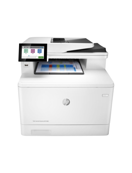 ÷ Hp multifuncion laser color enterprise m480f