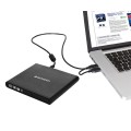 Grabadora Externa CD/DVD portatil Slimline Verbatim USB 2.0 / compatible mdisc