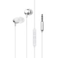 ÷ Auricular intrauditivo energy sistem metallized jack 3.5mm control remoto aluminio blanco con mic