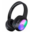 Auriculares diadema Bluetooth 5.4 TC3364 / Luces  RGB / Mp3 / MicroSD / FM / Negro / MTK 0353642