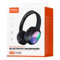 Auriculares diadema Bluetooth 5.4 TC3364 / Luces  RGB / Mp3 / MicroSD / FM / Negro / MTK 0353642