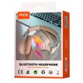 Auriculares diadema Bluetooth 5.4 TC3364 / Luces  RGB / Mp3 / MicroSD / FM / Blanco / MTK 0353641