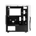 ÷ Caja atx semitorre gaming mars gaming mc-x2 white frontal en acero ventiladores frgb sin fuente de a
