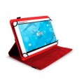 Funda tablet 10.1 pulgadas ajustable panoramica Roja 3go CSGT15