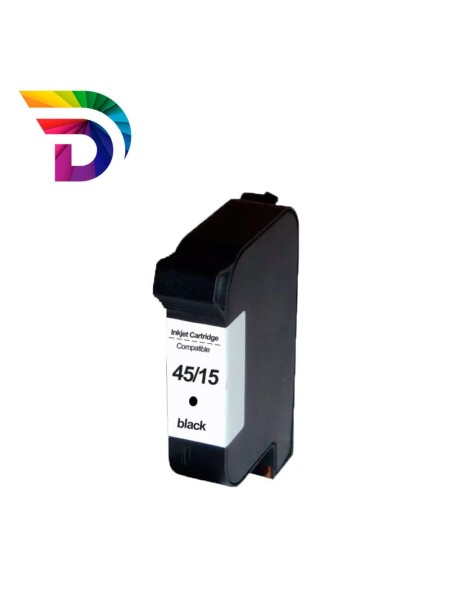 Tinta reciclada Dayma para HP N15 / N45  Negro 930 pag.
