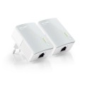 ÷ Homeplug tp-link powerline 500mb pa4010kit 1p ethernet kit de 2 unidades soporta multiples iptv stre
