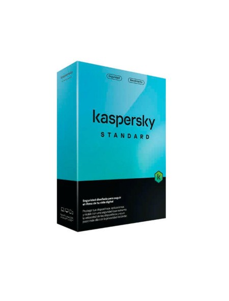 Antivirus Kaspersky Standard / 3 Dispositivos / 1 Año / Caja / KL1041S5CFS