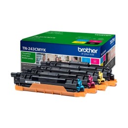 ÷ Tn-243cmyk cartucho de tóner 1 pieza(s) original negro, cian, magenta, amarillo