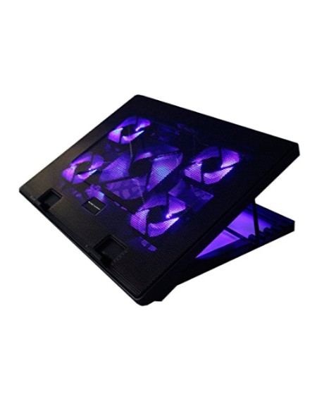 ÷ Base de refrigeracion para portatiles mars gaming mnbc2 5 ventiladores ultra silenciosos hasta 17.3