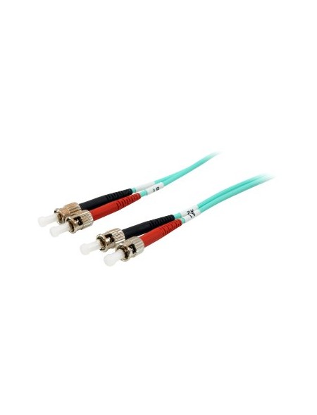 ÷ Cable fibra optica multimodo st/st om3 50/125 lsoh 2m color azul