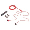 ÷ Auricular intrauditivo aiwa estm-50rd red 3.5mm driver neodimio 10mm dinamico micro controlador remo