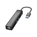 ÷ Adaptador usb a gigabit ethernet rj45 conceptronic con hub usb 3.0 3 puertos y adaptador usb-c