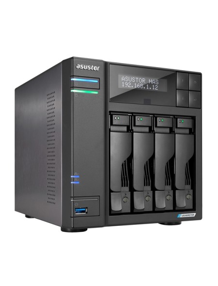 ÷ Servidor nas asustor lockerstor as6704t 4 bahias 3.5