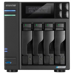 ÷ Servidor nas asustor lockerstor as6704t 4 bahias 3.5