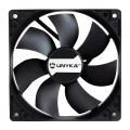 ÷ Ventilador interno unyka 120mm doble bola connector 4 pines con control de temperatura