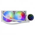 ÷ Sistema de refrigeracion liquida mars gaming ml-one240 white 2x (12x12) iluminacion frgb tpd 400w pa