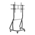 ÷ Soporte de suelo con ruedas equip para pantalla de 60