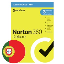 ÷ Norton 360 deluxe 25gb 1 user 3 device 1 year portugues box