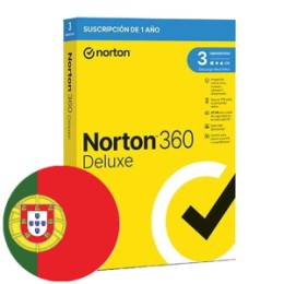 ÷ Norton 360 deluxe 25gb 1 user 3 device 1 year portugues box