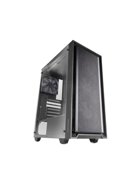 ÷ Caja atx semitorre mars gaming mcpmax pure black frontal mesh 4xfbd 120mm 2x2,5 2x3.5 usb 3.0