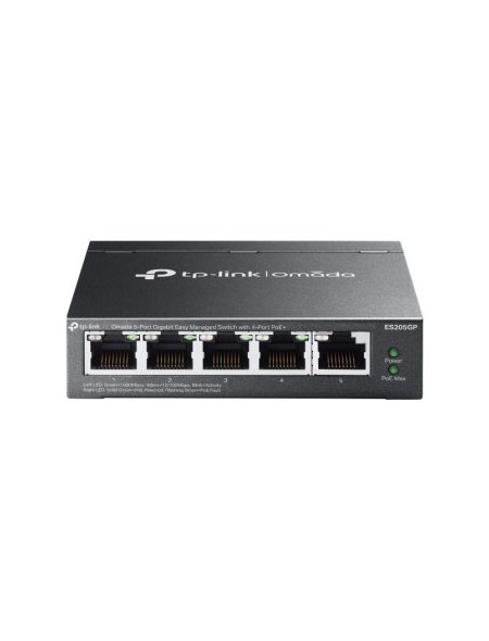 ÷ Tp-link switch omada easy managed 5 puertos omada 4 puertos poe+