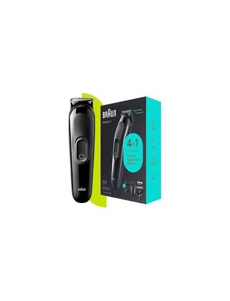 ÷ Cortapelo / afeitadora braun sk3300 control de precision recargable + cuchilla + accesorios 40min