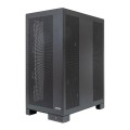 ÷ Caja e-atx torre abysm ai pro 100 workstation negra 9xslots 6xssd 2xhdd 2xusb 3.0 1xusb-c color negr