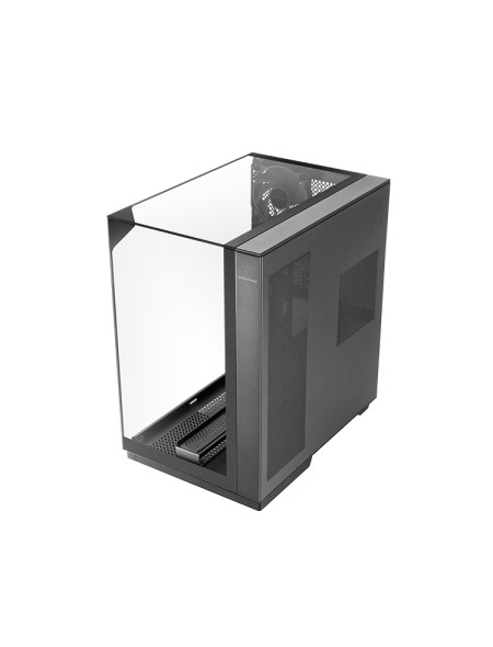 ÷ Caja atx semitorre gaming mars gaming mc3gf triple cristal templado argb gpu 383mm 1x3.5 3x2.5 negro