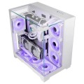 ÷ Caja atx semitorre gaming mars gaming mcvision triple cristal templado gpu 415mm 1x3.5 3x2.5 blanco