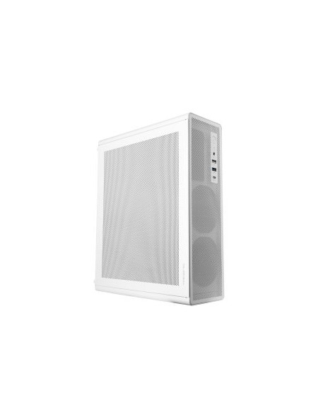÷ Caja microatx slim tacens 2aeroslim500w 90mm fan paneles mesh usb-c color blanco f.a tfx 500w