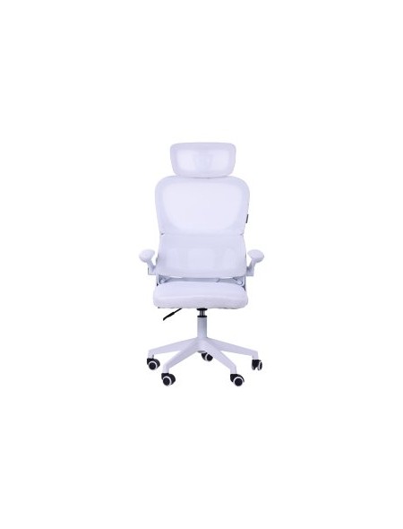 ÷ Silla ergonomica mars gaming mgcergoprowh malla transpirable soporte lumbar blanco