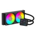 ÷ Sistema de refrigeracion liquida abysm oceanic tide 240 black argb dual fan intel amd