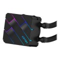 ÷ Sistema de refrigeracion liquida abysm oceanic tide 240 black argb dual fan intel amd