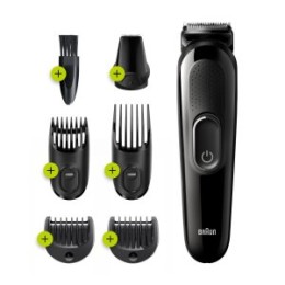 ÷ Cortapelo braun mgk3225 6 en 1 6 cabezales recargable