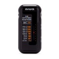 ÷ Radio analogica mini aiwa r-22bk am/fm hyperbass color negro
