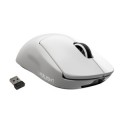 ÷ Mouse logitech gaming wireless pro x superlight color blanco p/n: 910-005942