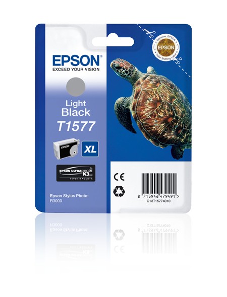 ÷ Tinta original epson t1577 gris c13t15774010 25.9ml