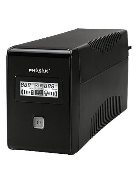 ÷ Phasak sai esential 850va interactivo con pantalla lcd