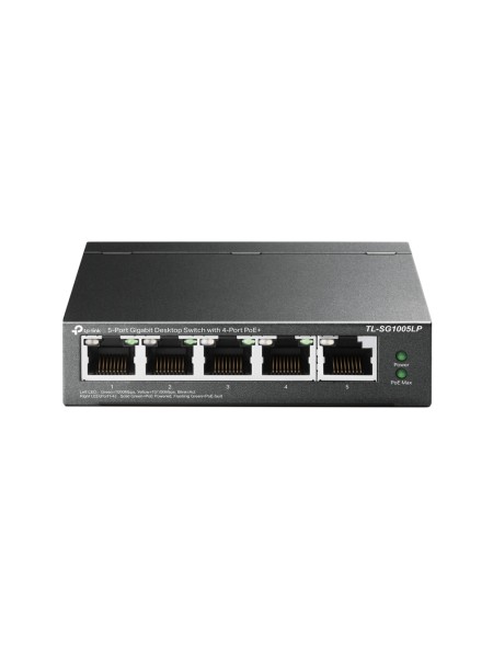 ÷ Tp-link switch sobremesa de 5 puertos gigabit con 4 puertos poe+