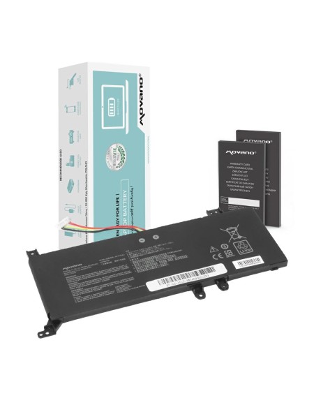 Batería compatible para portátil ASUS B21N1818-1 7.6V 4240mAh Movano