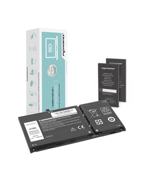 Batería compatible para portátil DELL Latitude 15 3510 11.4V 3600 mAh Movano