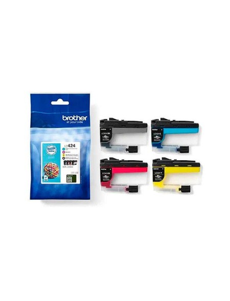 ÷ Lc424val cartucho de tinta 4 pieza(s) original negro, cian, magenta, amarillo