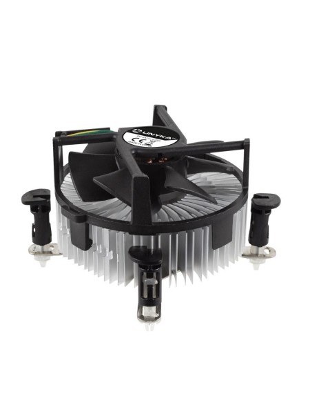 Ventilador con disipador para cpu Unyka UK532002 / Base de aluminio / Fan 90mm / 7 aspas / Multi Socket
