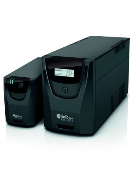÷ Sai riello net power - npw 600 va / 360w - 10` line interactive 4 x iec 320