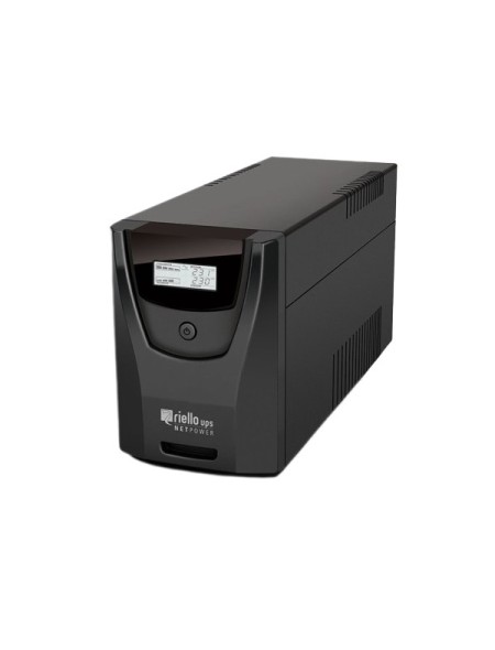 ÷ Sai riello net power - npw 1500de va / 900w - 10` line interactive 4 x shucko